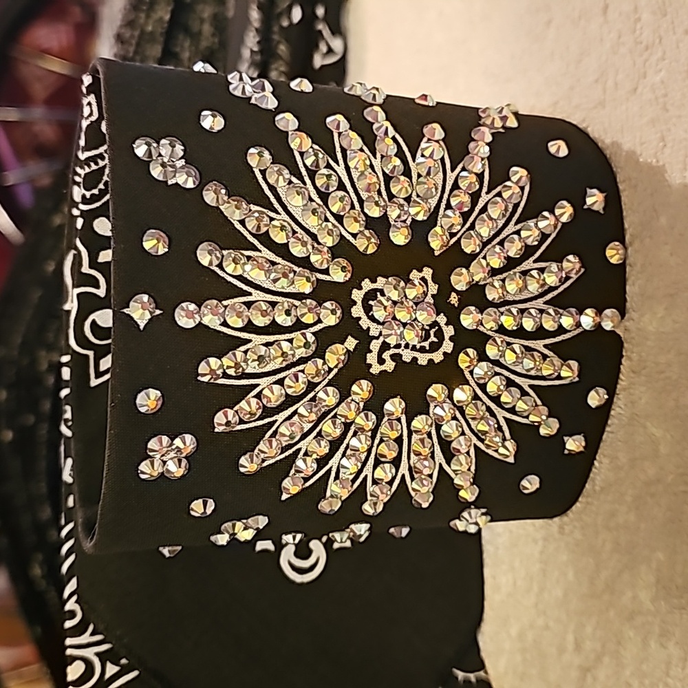 Blinged out Bandana